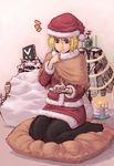  answerer armored_core armored_core:_for_answer armored_core_4 blonde_hair blue_eyes cake chibi christmas decorations female fiona_jarnefeldt food fork from_software girl holiday jack-o mecha plate short_hair sol_dios tatsuya_(atelier_road) white_glint 