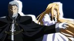  archetype_earth arcueid_brunestud blonde_hair carnival_phantasm coat dress kishua_zelretch_schweinorg red_eyes tsukihime 