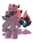  no_humans pokemon zoroark zorua 