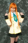  code_geass cosplay highres kneehighs orange_hair photo school_uniform serafuku shirley_fenette suzukaze_yuuki 