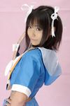  aizawa_tomomi apron cosplay hair_ribbon hair_ribbons photo pia_carrot pia_carrot_(series) pia_carrot_3 pia_carrot_e_youkoso!! pia_carrot_e_youkoso!!_3 ribbon suzukaze_yuuki twintails waitress 