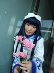  bow cosplay dress flower hair_bow hairbow kawakabe_momoka photo seiru touka_gettan 