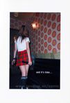  1girl cosplay highres hirano_aya indoors kneehighs microphone photo school_uniform serafuku solo 