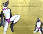  anthro blue_eyes bulge calendar cetacean collar crossdressing dolphin english_text girly hot idiot invalid_tag kneeling male mammal marine pose slave story text thong underwear 