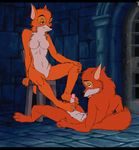  animated anthro barefoot breasts canine chair claws disney duo female foot_fetish footjob fox gadonstriom hindpaw maid_marian male mammal masturbation nude paws penis robin_hood robin_hood_(disney) sex soles straight toes tongue 