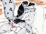  anus badger balls black_hair blush breasts cowgirl_position cum cum_in_pussy cum_inside duo feline female hair leopard male mammal mustelid neela nextsep_(artist) nextstep nextstep_(character) on_top penetration sex snow_leopard straddling straight vaginal vaginal_penetration 