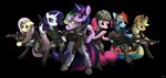  alien_(franchise) applejack_(mlp) army black_background blonde_hair blue_eyes blue_fur clothed clothing crossover dragon equine female fluttershy_(mlp) friendship_is_magic fur gloves green_eyes gun hair helmet horn horse machine_gun male mammal mirapony multi-colored_hair my_little_pony orange_fur pants pink_fur pink_hair pinkie_pie_(mlp) pistol plain_background pony purple_body purple_eyes purple_fur purple_hair rainbow_dash_(mlp) rainbow_hair ranged_weapon rarity_(mlp) scalie shoes shotgun simple_background spike_(mlp) twilight_sparkle_(mlp) two_tone_hair unicorn weapon white_fur yellow_fur 