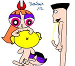  blossom bubbles buttercup powerpuff_girls professor_utonium toonsex 