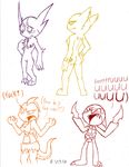  foxred64 pawniard pokemon sableye scrafty 