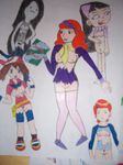  adventure_time ben_10 crossover daphne_blake fairly_oddparents gwen_tennyson luball marceline may pokemon scooby-doo trixie_tang 