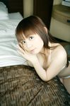  bed bikini highres nakagawa_shoko photo side-tie_bikini swimsuit 