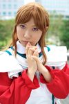  chippi cosplay highres mai_otome maid maid_apron maid_uniform miya_clochette my-otome photo school_uniform serafuku 