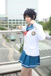  chouko cosplay highres idolmaster idolmaster_xenoglossia kikuchi_makoto photo school_uniform serafuku 