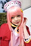  cosplay diebuster highres maid maid_apron maid_uniform namada nono nono_(top_wo_nerae_2!) photo pink_hair top_wo_nerae_2! 