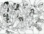  daffy_duck duck_dodgers katma_tui queen_tyr&#039;ahnee rlg tagme the_new_cadet 