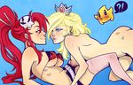  crossover luma princess_rosalina sarahheartsyou super_mario_bros. tengen_toppa_gurren_lagann yoko_ritona 