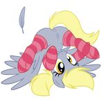  anus blonde_hair darkpandax derpy derpy_hooves_(mlp) edit equine feather female feral friendship_is_magic hair hooves horse junglepony legwear little mammal my my_little_pony pegasus plain_background pony pussy solo stockings transparent_background wings 