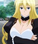  1girl blonde_hair blue_eyes breasts highres large_breasts long_hair sekirei solo standing tsukiumi 