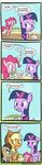  animal_ears applejack_(mlp) black_hair blonde_hair braindps comic cutie_mark day dialog dialogue english_text equine female feral filthy_rich_(mlp) friendship_is_magic group hair hat horn horse humor long_hair male mammal my_little_pony outside pink_hair pinkie_pie_(mlp) pony purple_hair short_hair tail text twilight_sparkle_(mlp) unicorn 