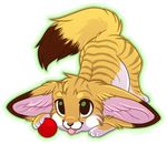  big_ears canine chibi cute etuix fennec feral fluffy fox male mammal solo tongue 