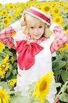  apron ashita_no_nadja blonde_hair boater_hat cosplay kipi-san nadja_applefield photo 