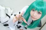  belt belts c.c. cc code_geass cosplay green_hair morimura_pinku photo 