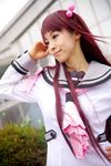  cosplay highres inose_ran oretachi_ni_tsubasa_wa_nai photo sailor sailor_uniform school_uniform serafuku watarai_asuka 