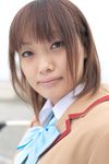  blazer cosplay gokujou_seitokai highres katsura_seina photo sakura_mizuki school_uniform 