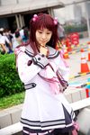  cosplay highres inose_ran oretachi_ni_tsubasa_wa_nai photo real sailor sailor_uniform school_uniform serafuku watarai_asuka 