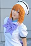  cosplay highres higurashi_no_naku_koro_ni nagicha_(model) orange_hair photo ryuuguu_rena 