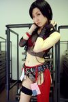  bra chaps character_request cosplay fishnets flag garters kouya_(model) leopard_print lingerie midriff panties photo see-through source_request tagme_character tagme_series tank_top underwear 