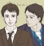 2boys borr captain_jack_harkness doctor_who formal multiple_boys suit tenth_doctor the_doctor 