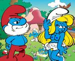  papa_smurf smurfette tagme the_smurfs 