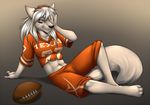  blue_eyes canine cleo_(yutrah) female football handegg lockworkorange mammal projectblue02 sitting solo texas wolf 