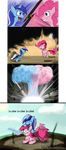  boom colgate_(mlp) comic cute cutie_mark english_text equine female feral friendship_is_magic hair horn horse kiyoshiii long_hair mammal my_little_pony pink_hair pinkie_pie_(mlp) pony short_hair tail text toothbrush two_tone_hair unicorn 