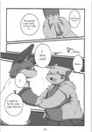  chibineco chub chubby comic english_text gay greyscale haru haruneko male monochrome shinobu text translated unknown_species 