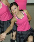  china_dance_team kneehighs photo skirt tank_top 