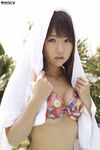  amano_ai_(model) bikini highres photo pure_idol swimsuit towel 