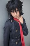  ari_(model) character_request cosplay highres necktie overcoat photo source_request tagme_character tagme_series tie 