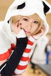  cat_hoodie character_request cosplay highres kikiwan photo source_request striped tagme_character tagme_series 