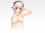  big_boobs breasts pink_hair sonico super super_sonico vocaloid 