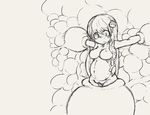  bad_id bad_pixiv_id bdsm bondage bound breasts carnivorous_plant cleavage cross_eyed fat_mons inflation kochiya_sanae large_breasts long_hair looking_down monochrome nervous nipples nude object_insertion omage_(hito) outstretched_arms pitcher_plant plant pregnant pussy simple_background sketch solo spread_arms surprised suspension sweatdrop touhou uncensored vaginal very_long_hair vore wavy_mouth wide-eyed 