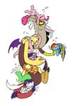  beard cute cutie_mark discord_(mlp) draconequus equine facial_hair female feral fluttershy_(mlp) friendship_is_magic hair hat horn horse male mammal mickeymonster multi-colored_hair my_little_pony pegasus pinkie_pie_(mlp) pony rainbow_dash_(mlp) rainbow_hair rarity_(mlp) sleeping tail twilight_sparkle_(mlp) unicorn wings 