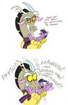  comic cutie_mark discord_(mlp) draconequus english_text equine facial_hair female feral friendship_is_magic hair horn horse male mammal mickeymonster my_little_pony pegasus pony purple_eyes red_eyes tail text twilight_sparkle_(mlp) two_tone_hair unicorn wings 
