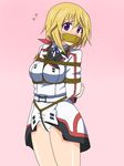  bdsm bondage bound breast_bondage breasts charlotte_dunois crotch_rope gag improvised_gag infinite_stratos panties rope tape tape_gag tapegag underwear 