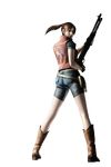  1girl absurdres belt boots capcom claire_redfield gun highres resident_evil resident_evil_operation_raccoon_city weapon 