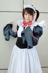  cosplay konatsu_minato maid maid_apron maid_uniform photo twintails 