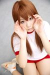  brown_hair character_request cosplay gym_uniform highres photo source_request tagme_character tagme_series to-kamui 