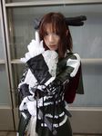  cloves cosplay overcoat photo scarf sega shining_(series) shining_wind thigh-highs thighhighs torai_aki xecty_ein 