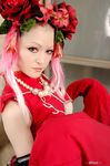  chest_wrap china_dress chinadress chinese_clothes cosplay dress flowerhead kawasaki_ai king_of_fighters photo pink_hair qipao snk xiao_lon 